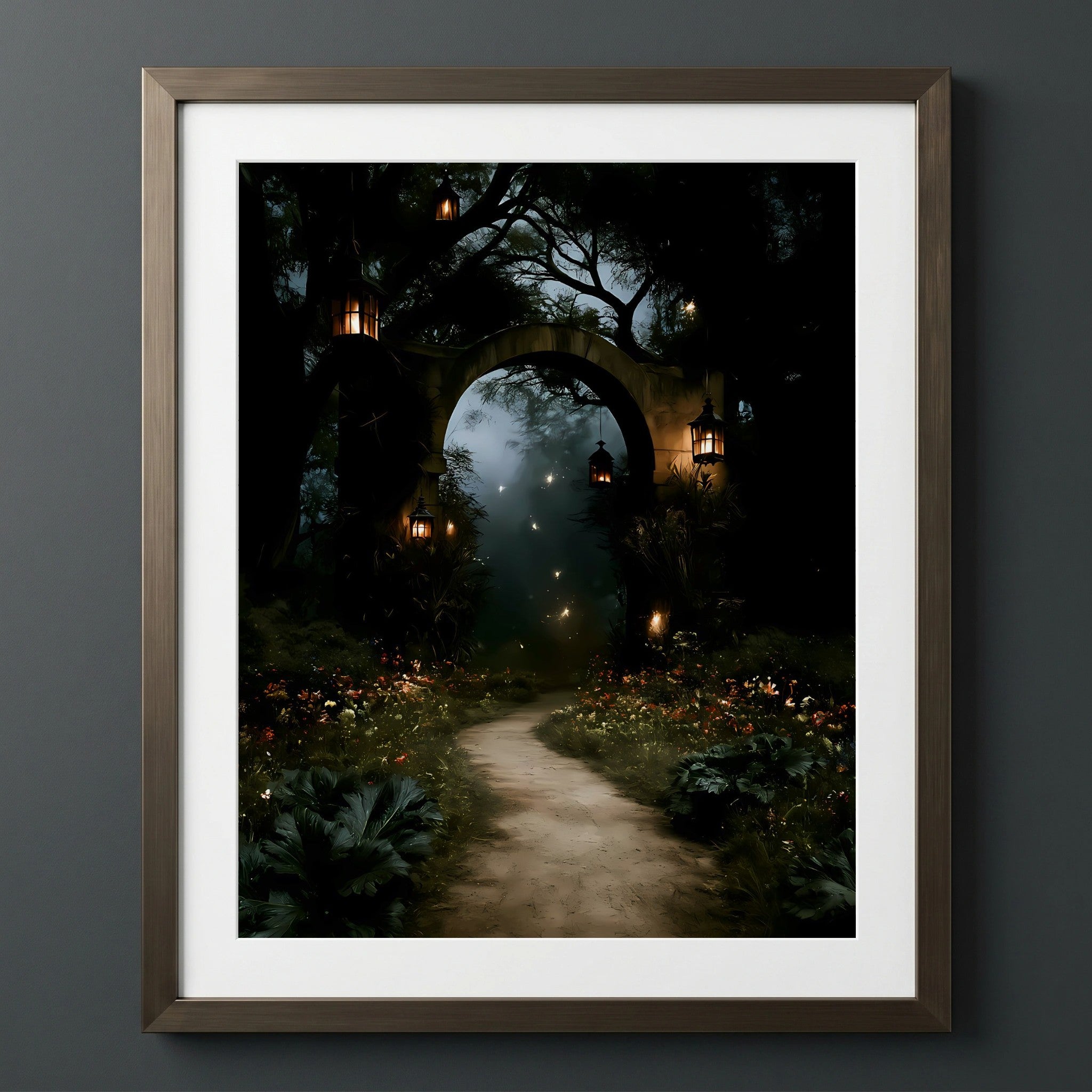Mysterious Garden Arch Wall Art