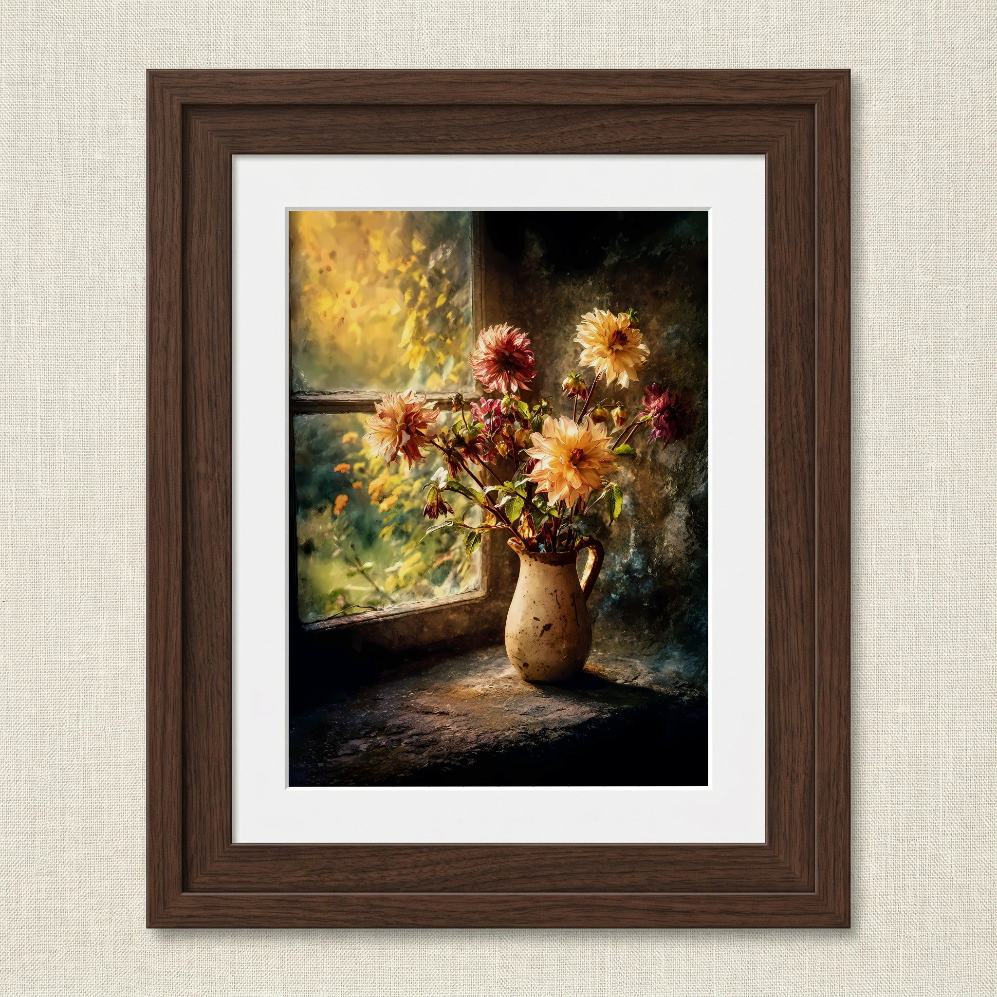 Tranquil Blossom Arrangement Artwork