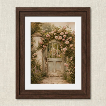 Charming Floral Entrance Artwork — image 1