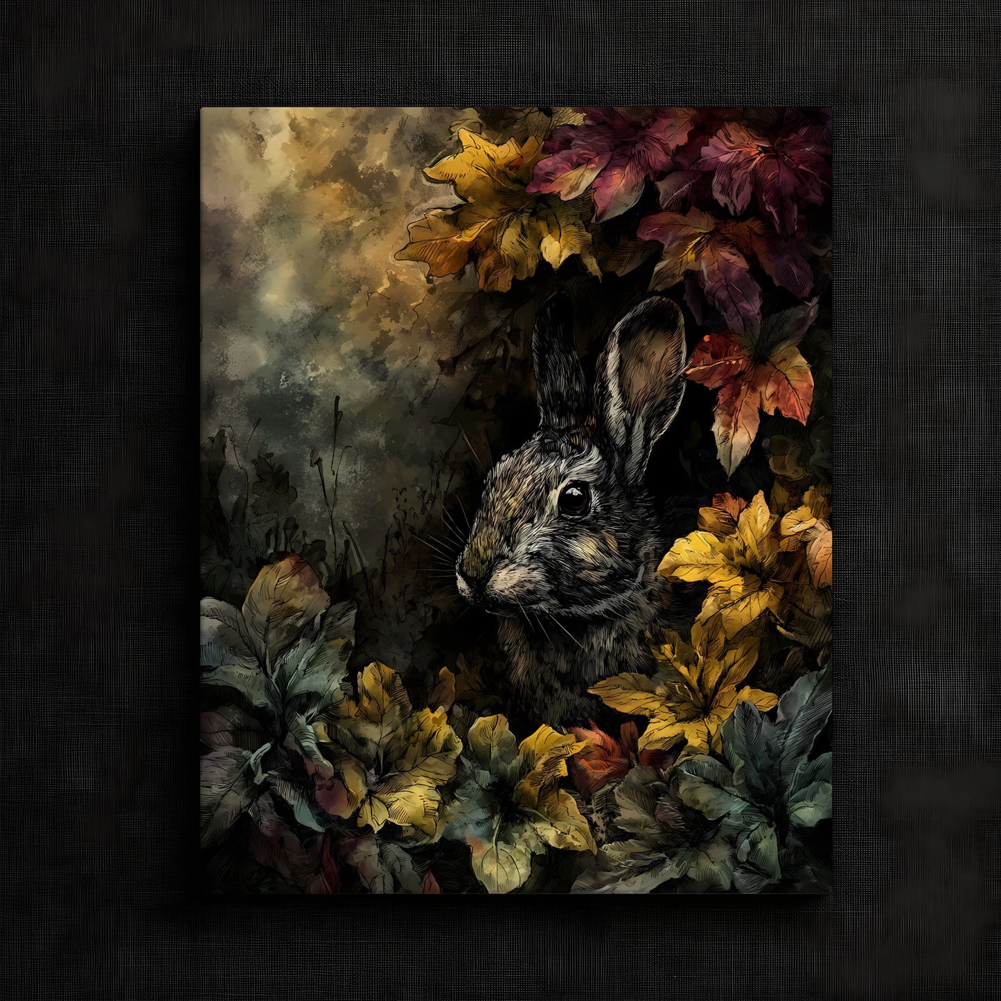 Charming Forest Rabbit Illustration