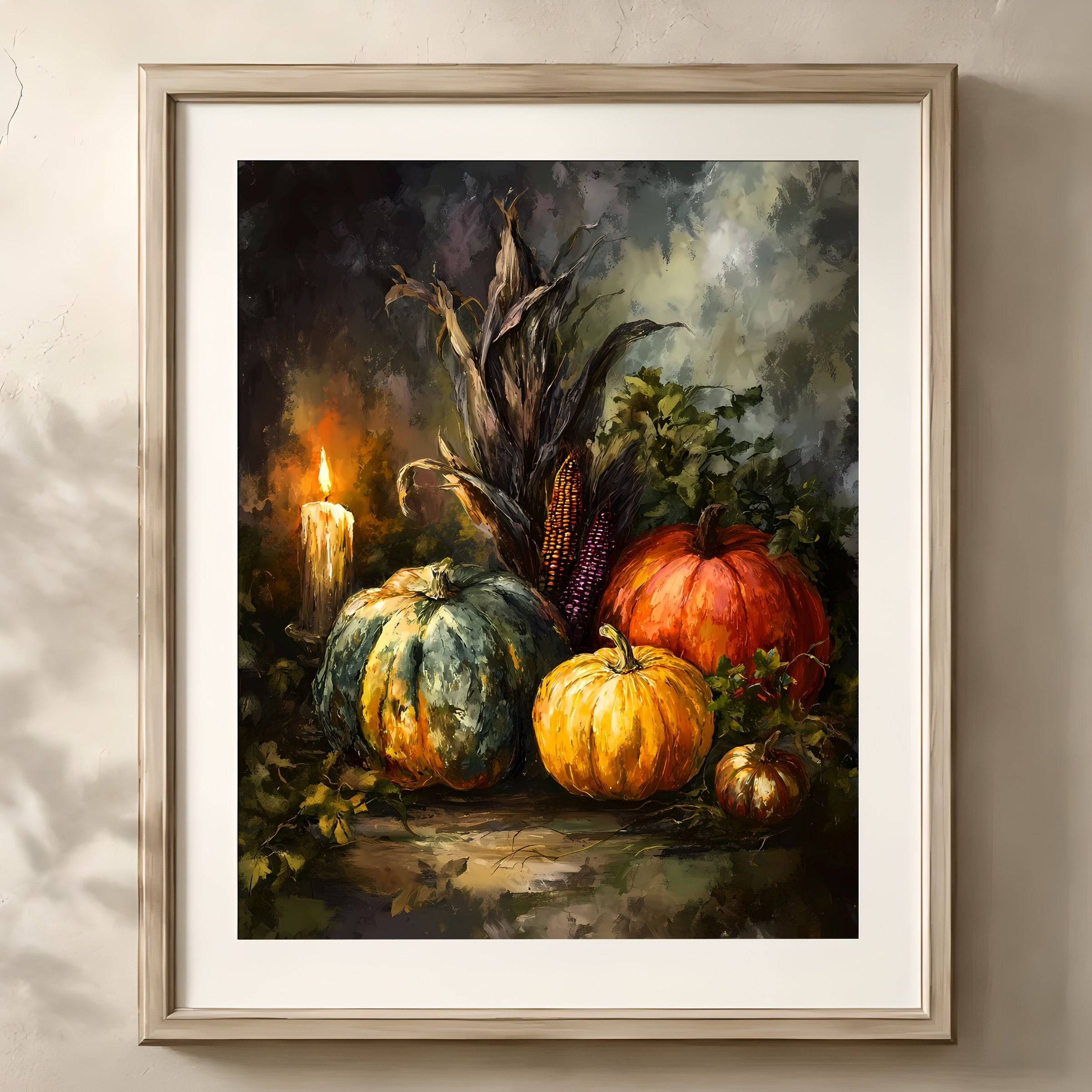 Cozy Autumn Still Life Print