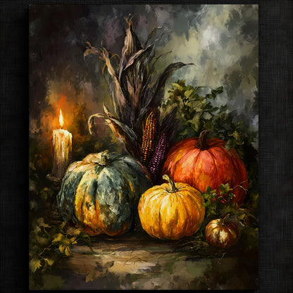 Cozy Autumn Still Life Print