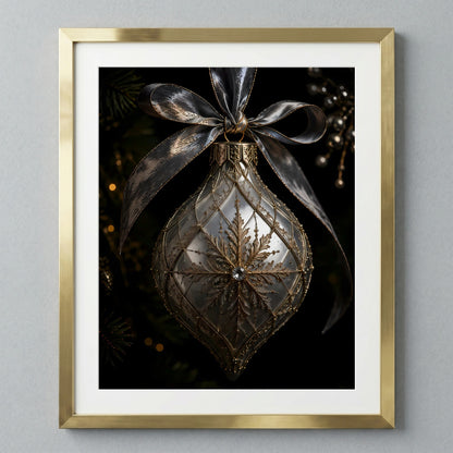 Elegant Silver Ornament — image 1