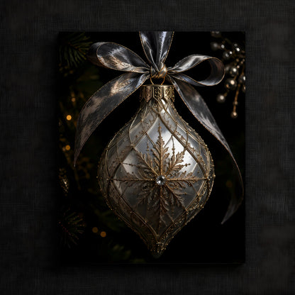 Elegant Silver Ornament — image 3