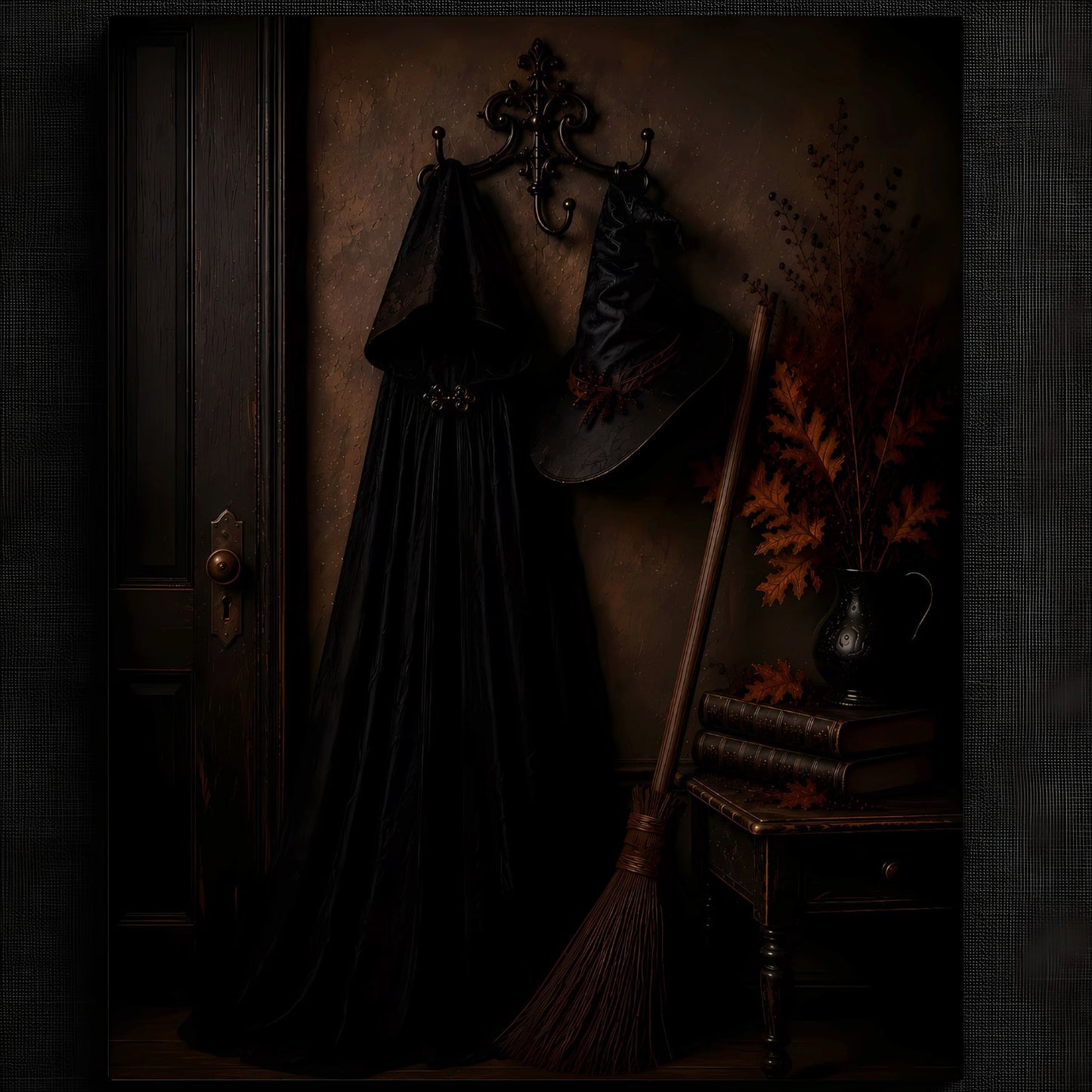 Enigmatic Dark Cloak Artwork — image 2