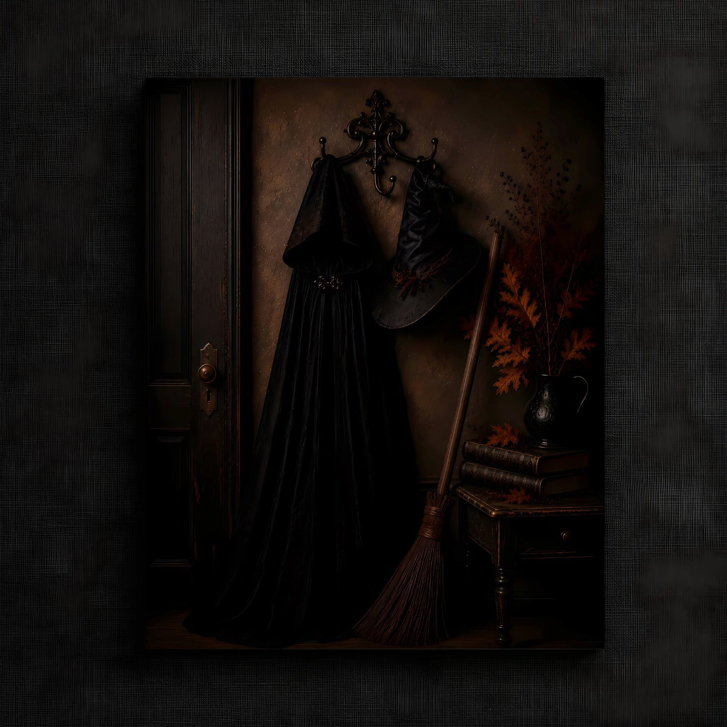 Enigmatic Dark Cloak Artwork — image 3