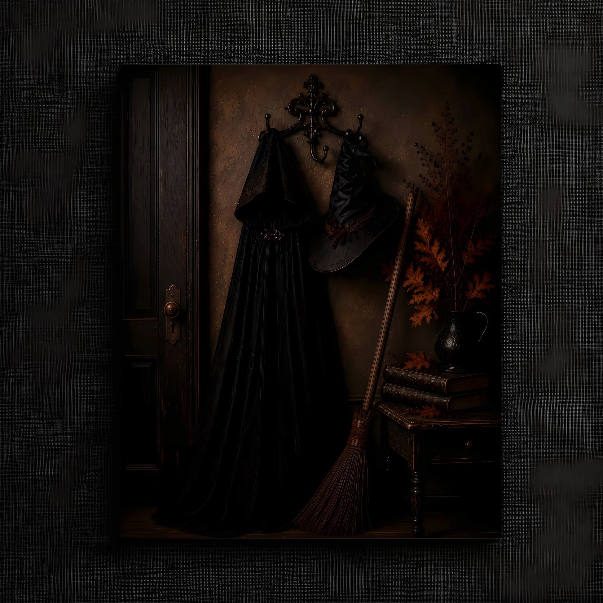 Enigmatic Dark Cloak Artwork — image 3