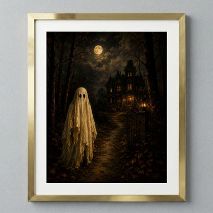 Haunting Figure in the Moonlight — image 1