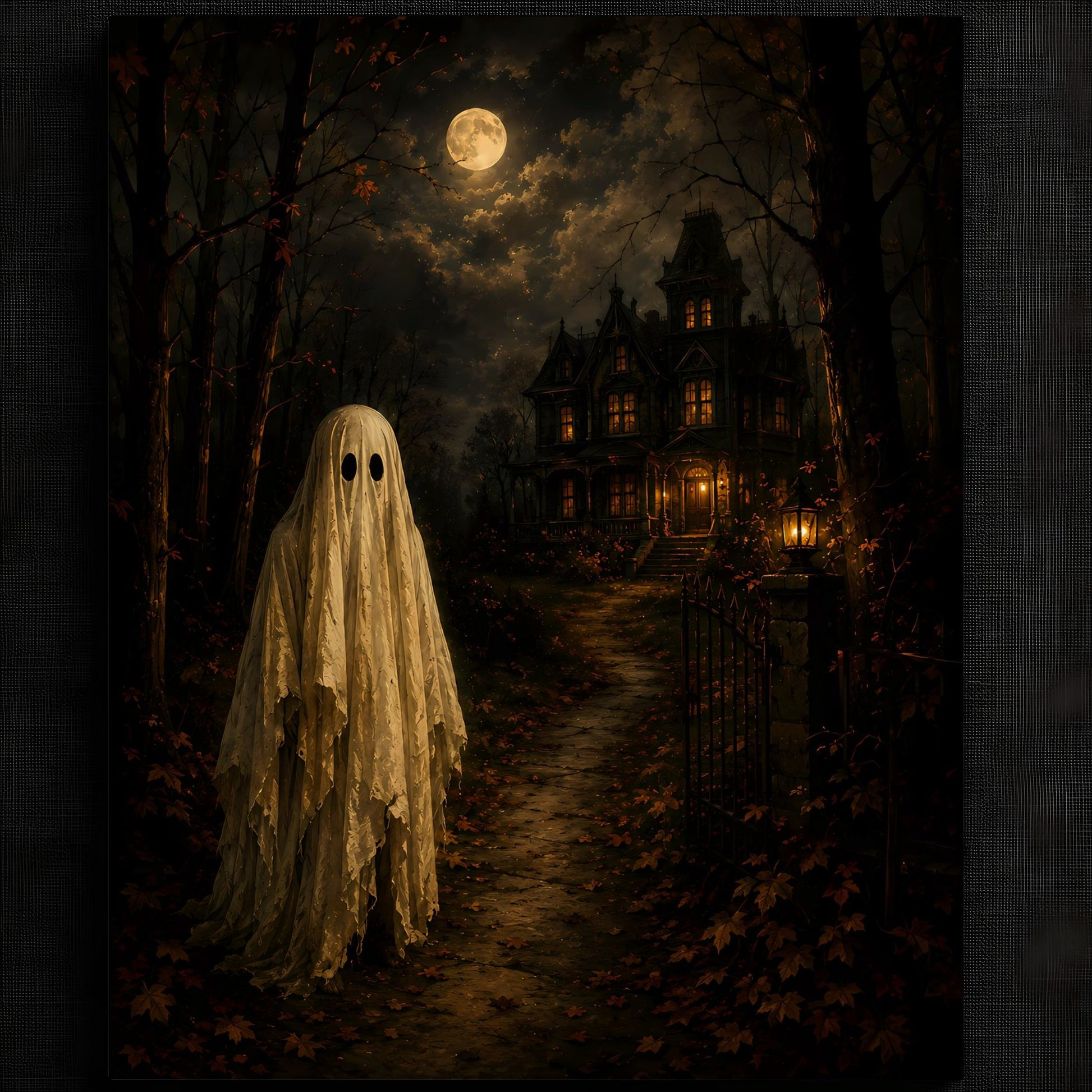 Haunting Figure in the Moonlight — image 2