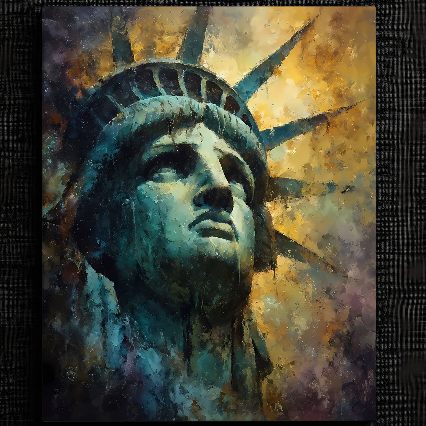 Iconic Liberty Statue Print