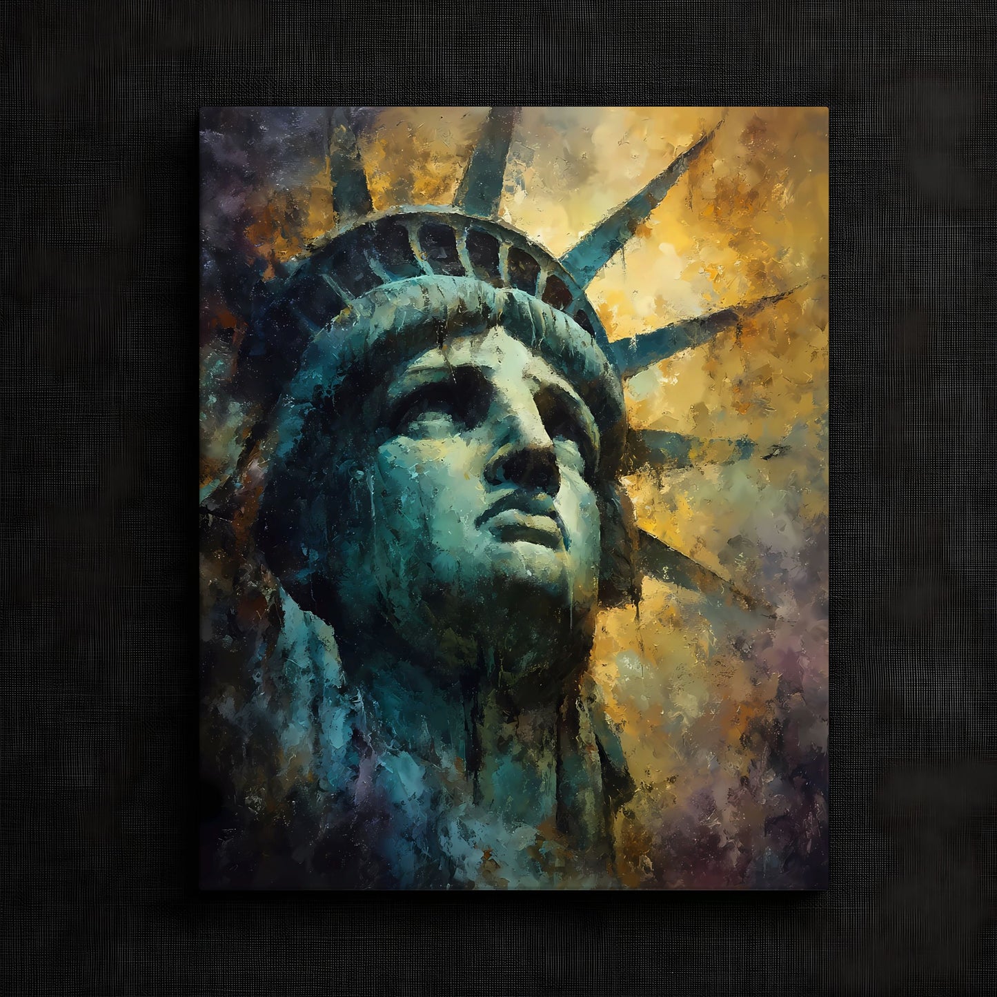 Iconic Liberty Statue Print