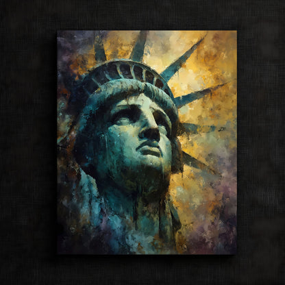 Iconic Liberty Statue Print