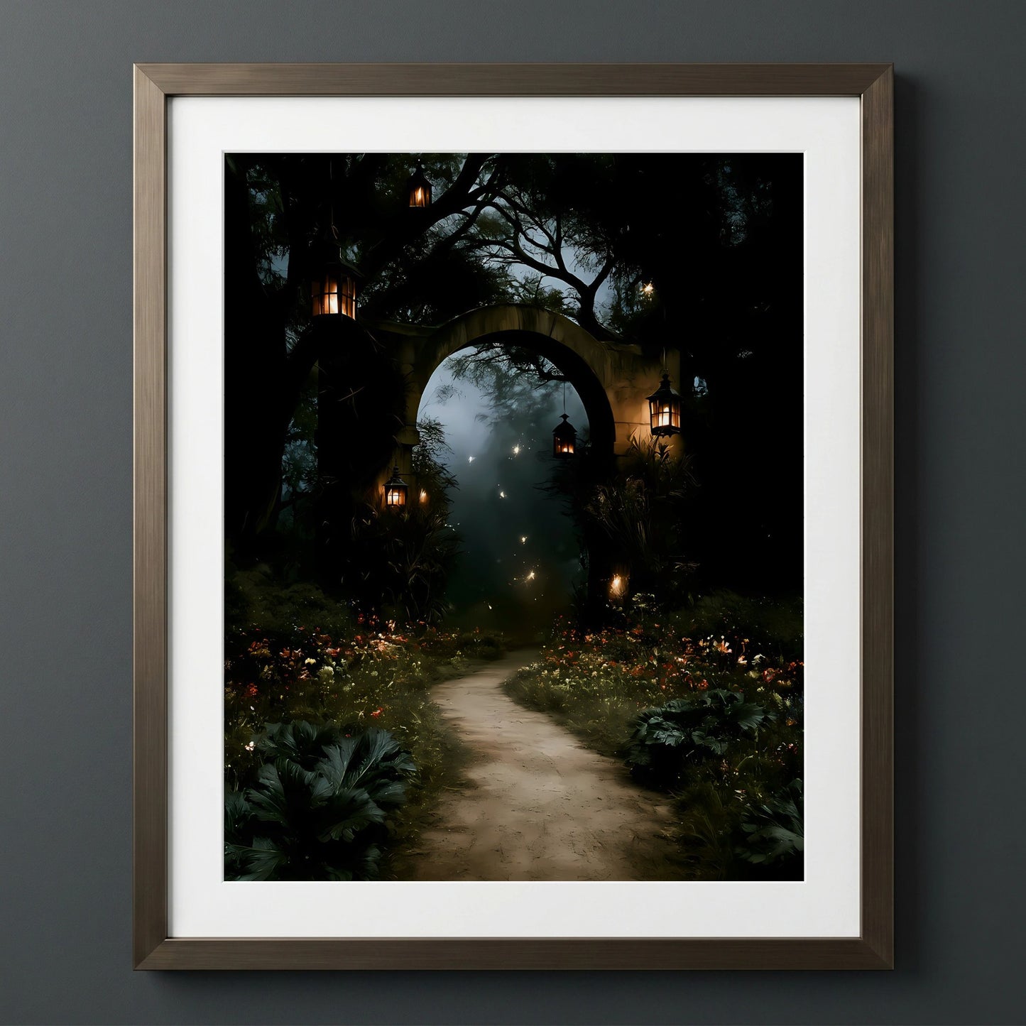 Mysterious Garden Arch Wall Art