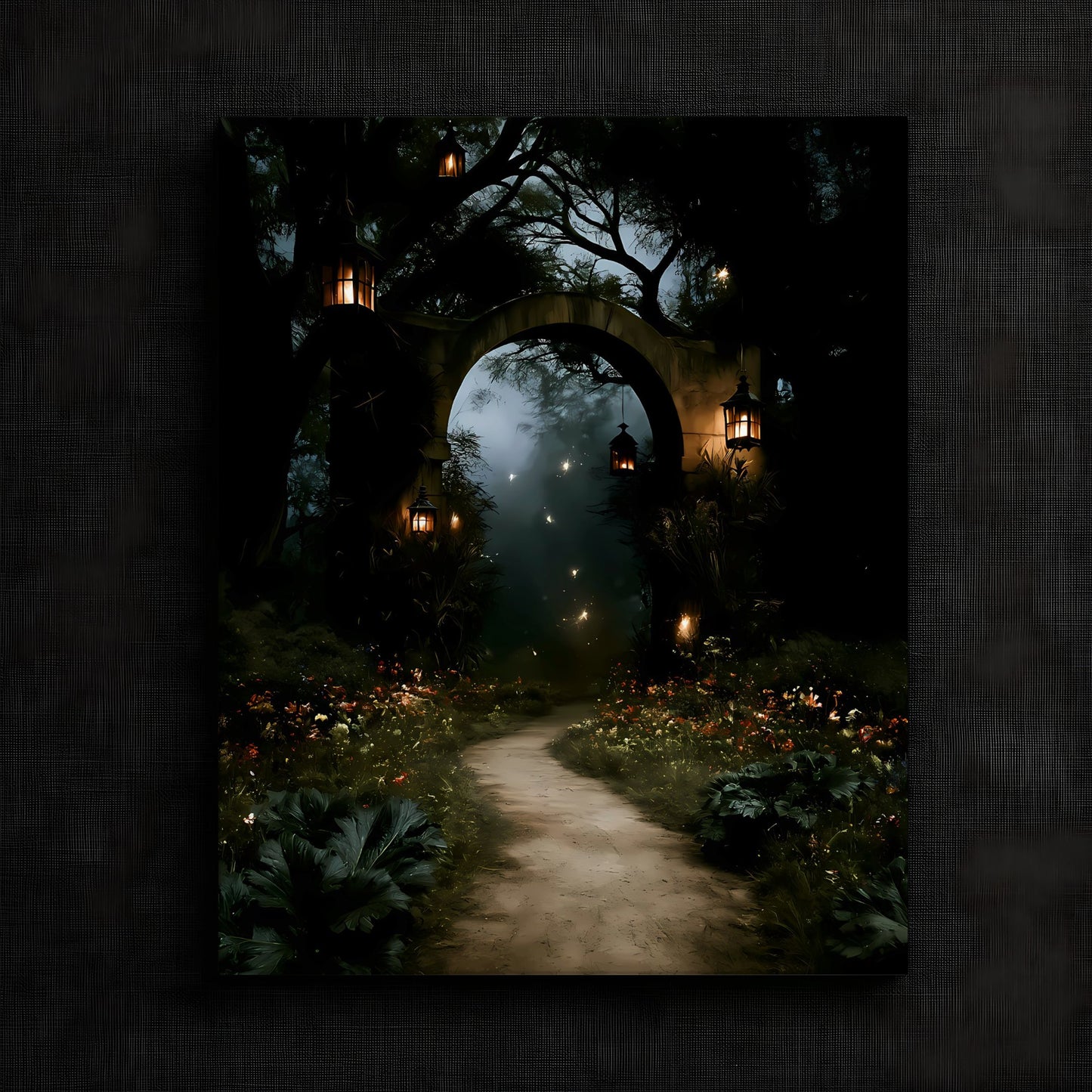 Mysterious Garden Arch Wall Art