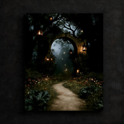 Mysterious Garden Arch Wall Art