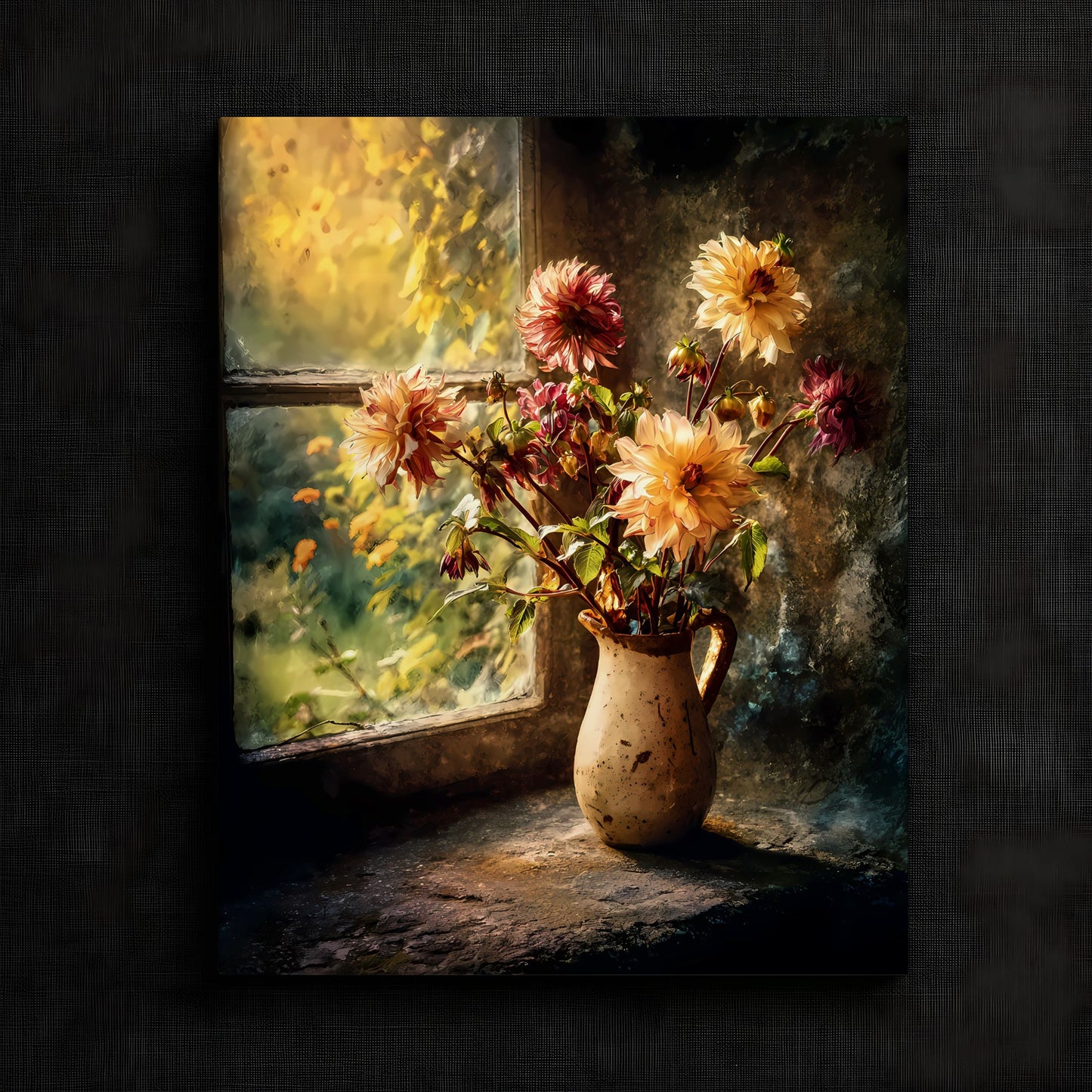 Tranquil Blossom Arrangement Artwork