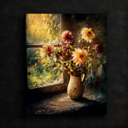 Tranquil Blossom Arrangement Artwork
