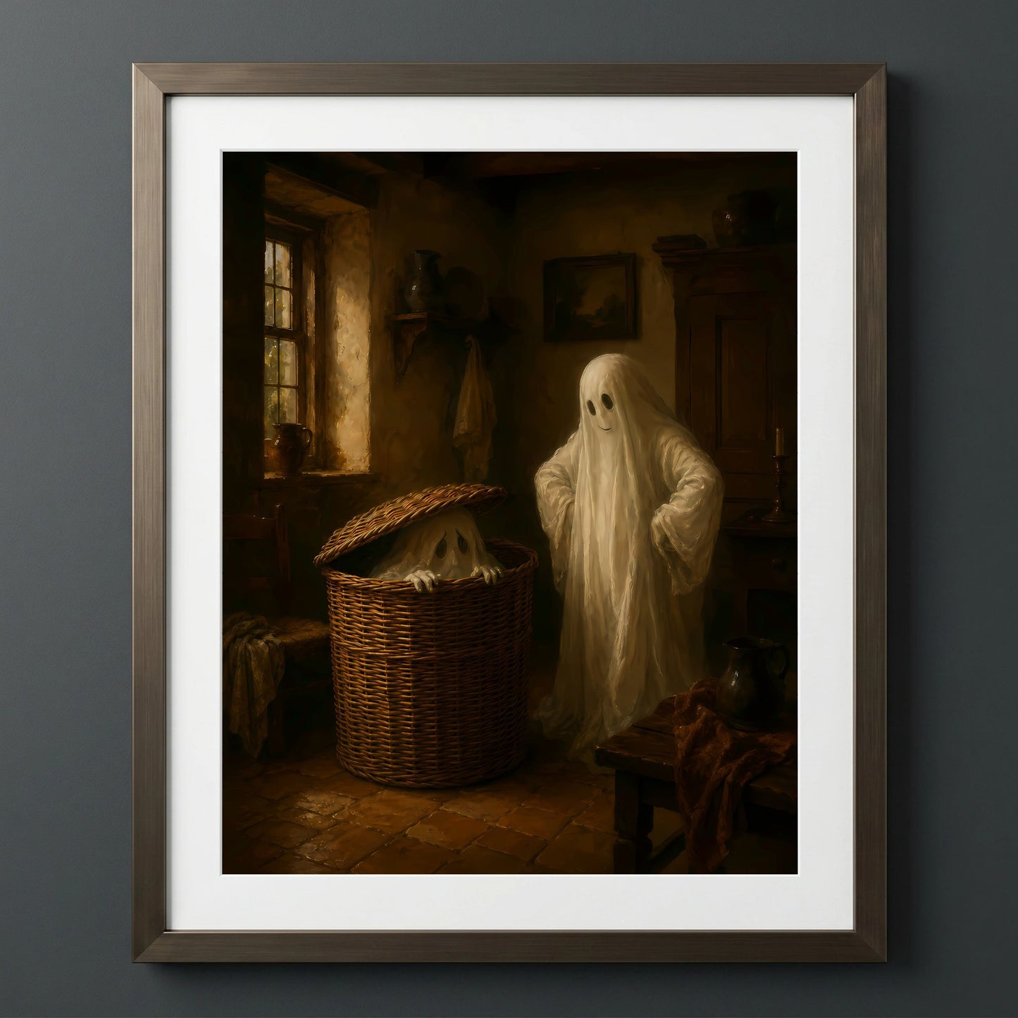 Whimsical Ghostly Encounter