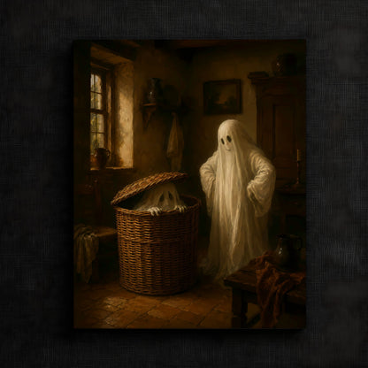 Whimsical Ghostly Encounter
